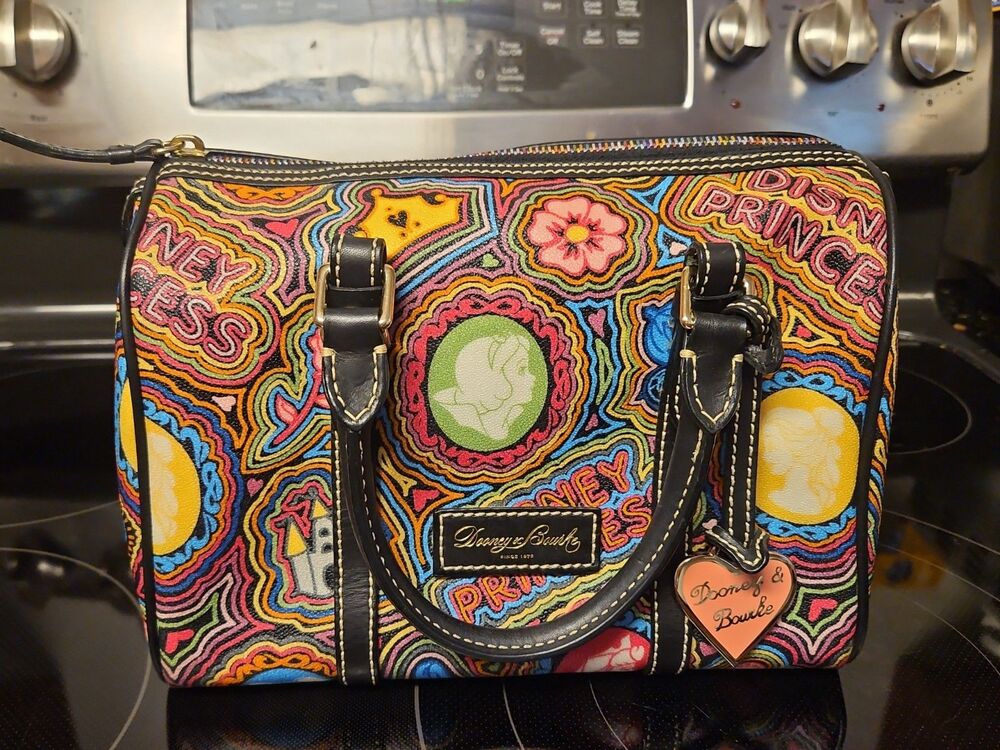 Dooney & Bourke 2011 Disney Pop Princess Satchel EUC With Fantastic Placement!!